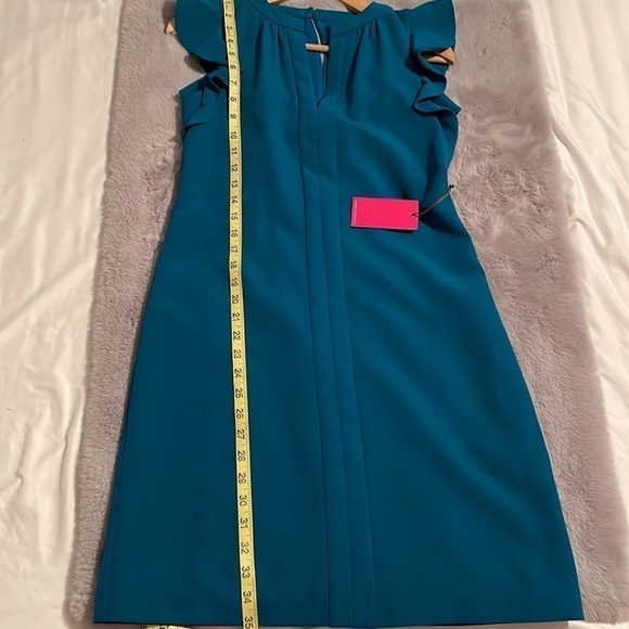 - Vince Camuto NWT gorgeous Teal dress - Picture 5 of 16